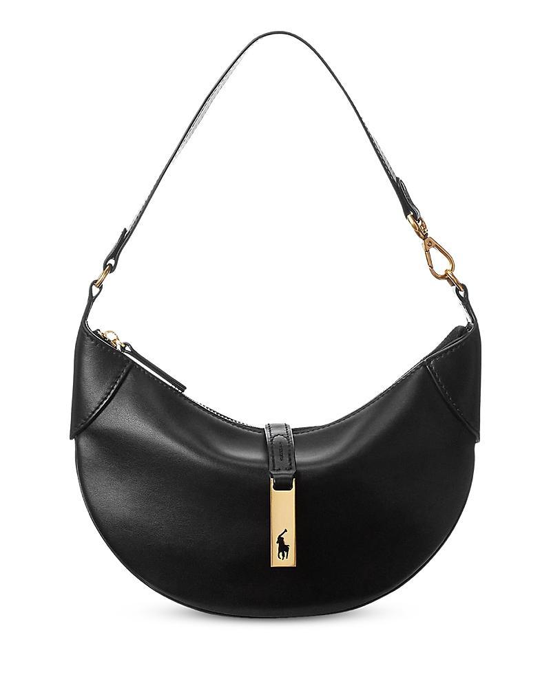 Womens Mini Polo ID Leather Shoulder Bag Product Image