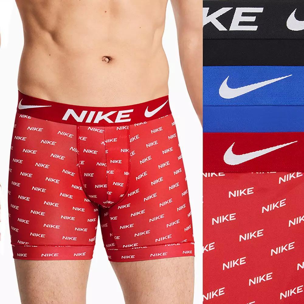 Nike Mens Dri-FIT Essential Micro Boxer Briefs (3-Pack) Product Image