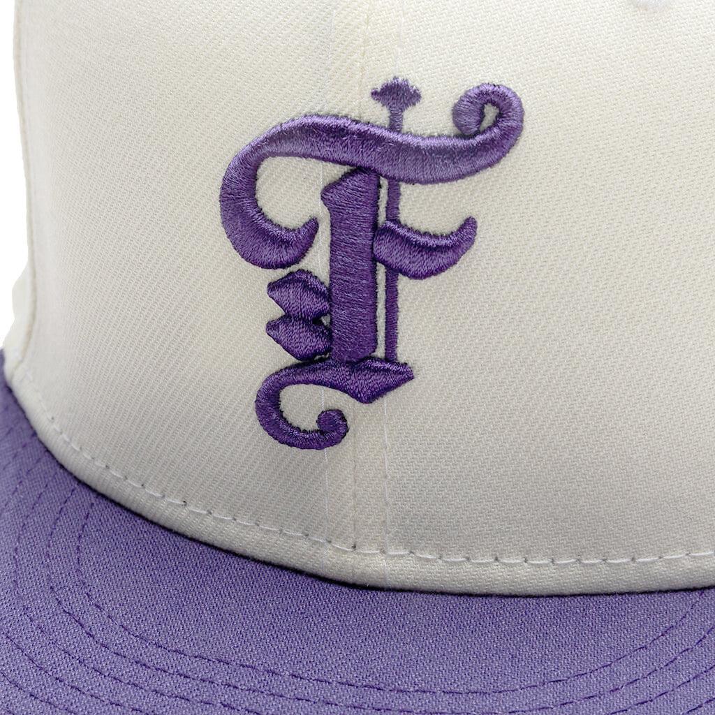 Feature x New Era OE Fitted Cap - Off-White/New Orchid Male Product Image