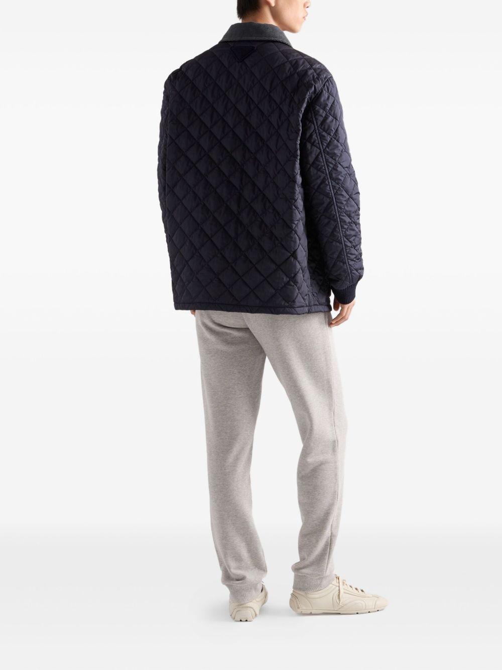 quilted corduroy-collar jacket Product Image