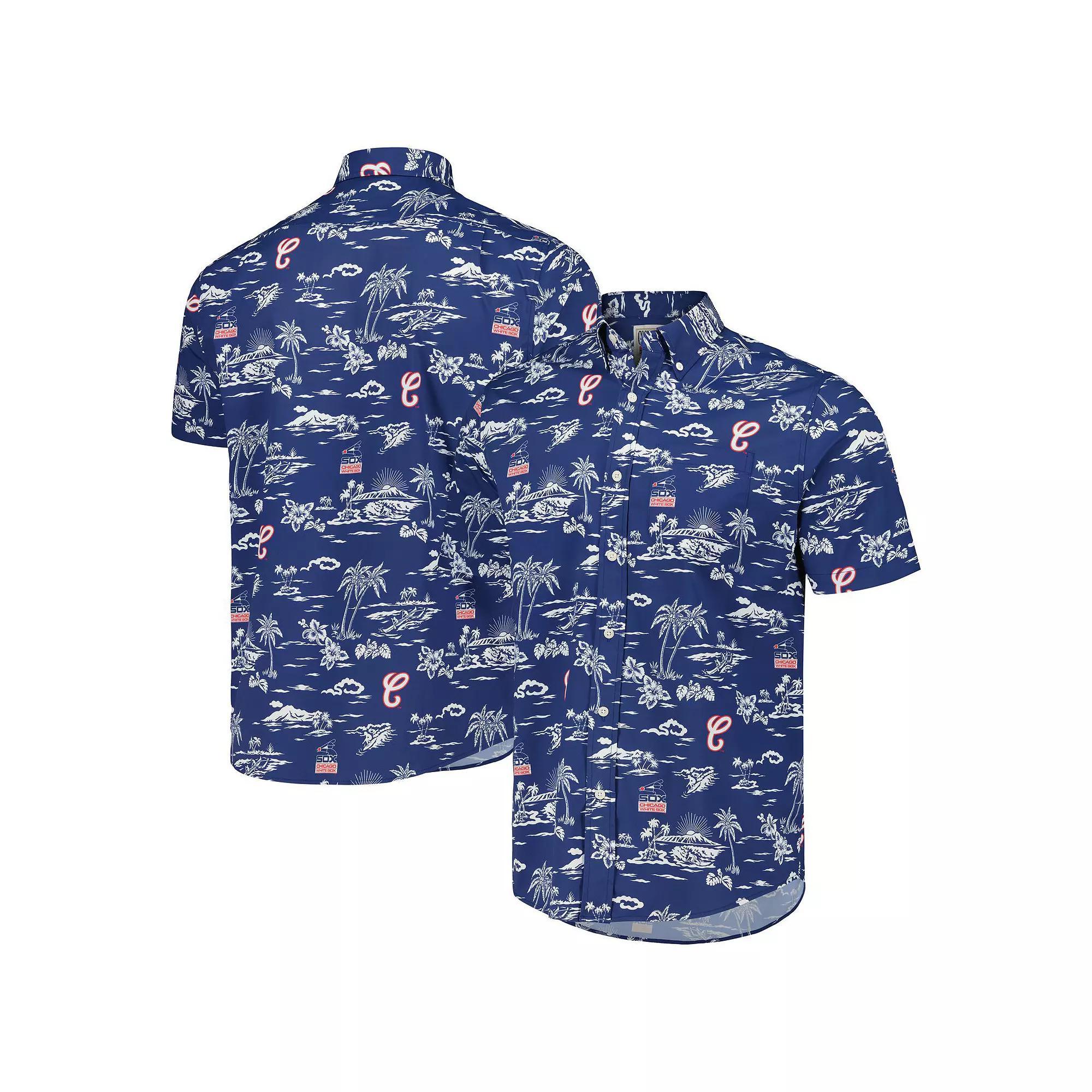 Men's Reyn Spooner Navy Chicago White Sox Kekai Button-Down Shirt,  Product Image