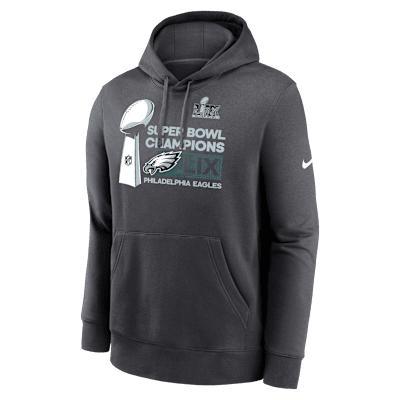 Philadelphia Eagles Super Bowl LIX Champions Trophy Collection Club Men's Nike NFL Pullover Hoodie Product Image