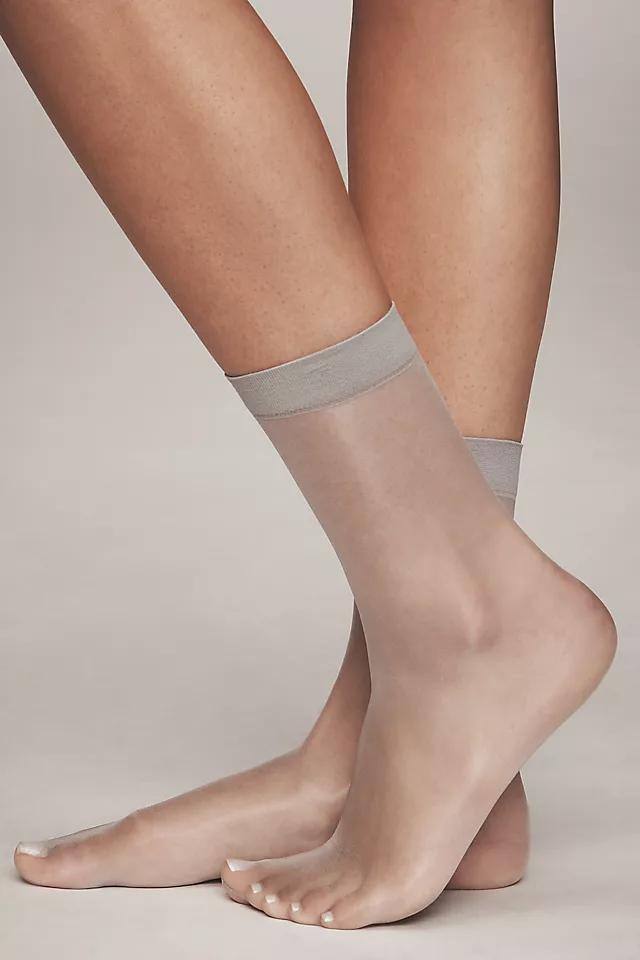 Lechery® Lustrous Silky Shiny Sheer Socks, Set of 2 Product Image