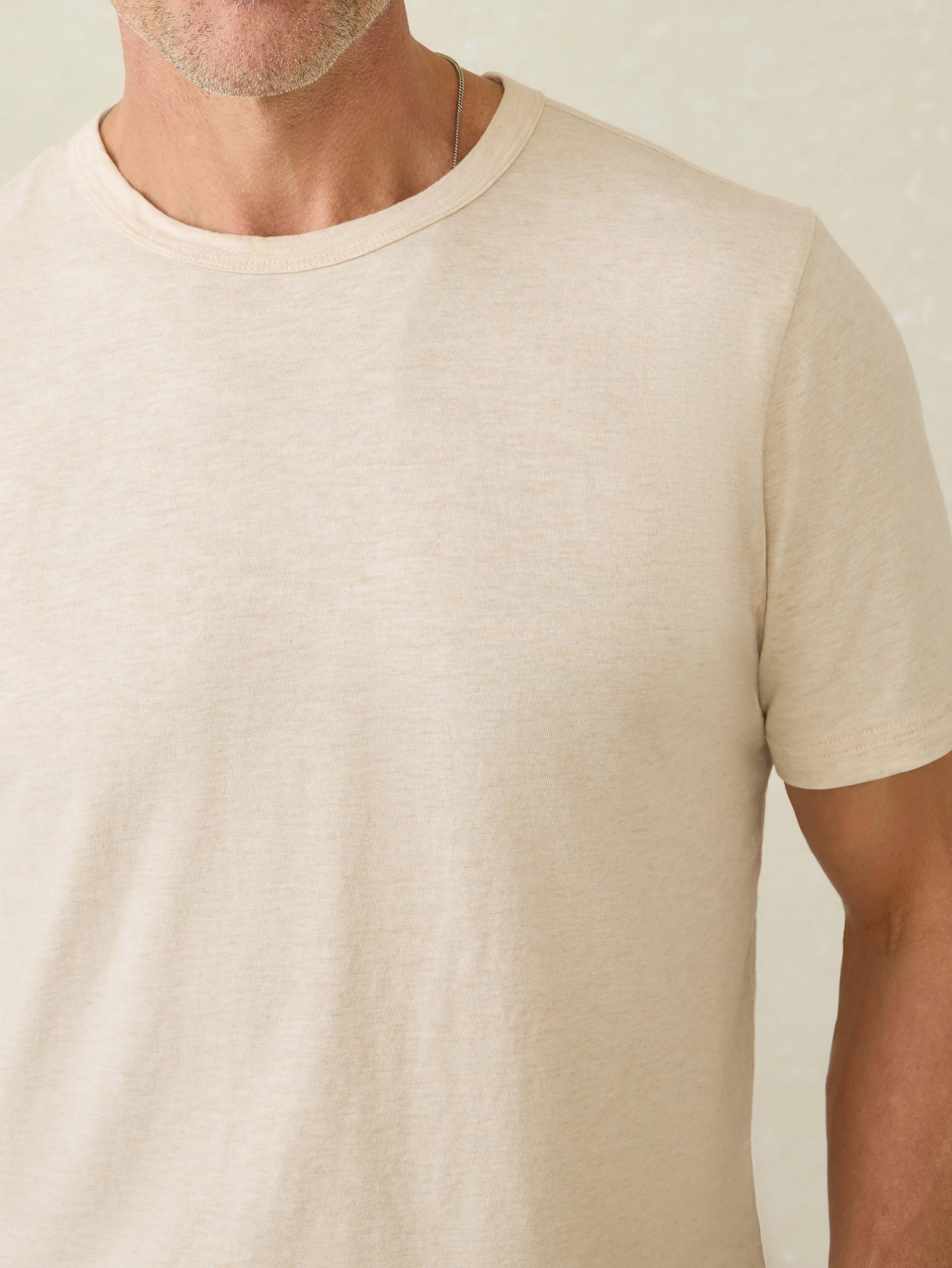 Sunwashed Tee - Island Dune Heather Male Product Image