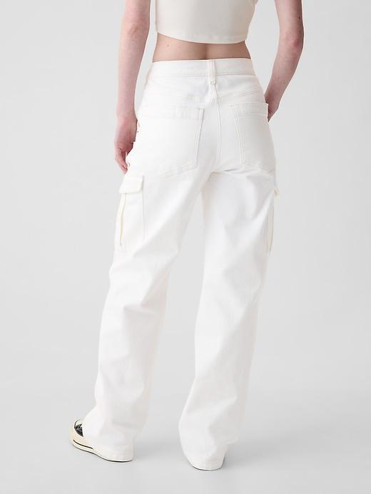 Mid Rise Double Cargo '90s Loose Jeans Product Image