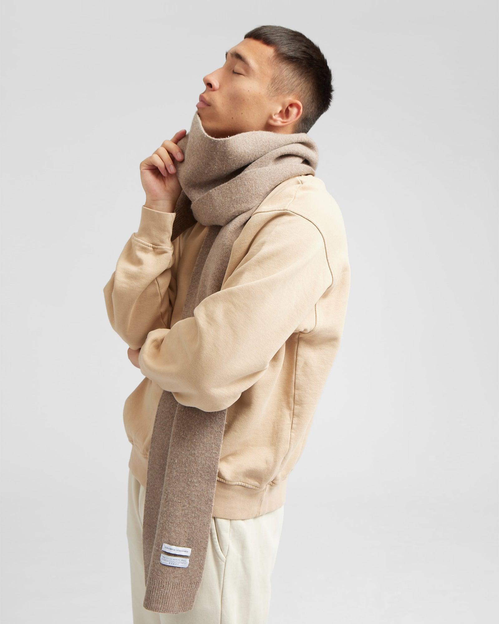 Merino Wool Scarf - Sahara Camel Product Image