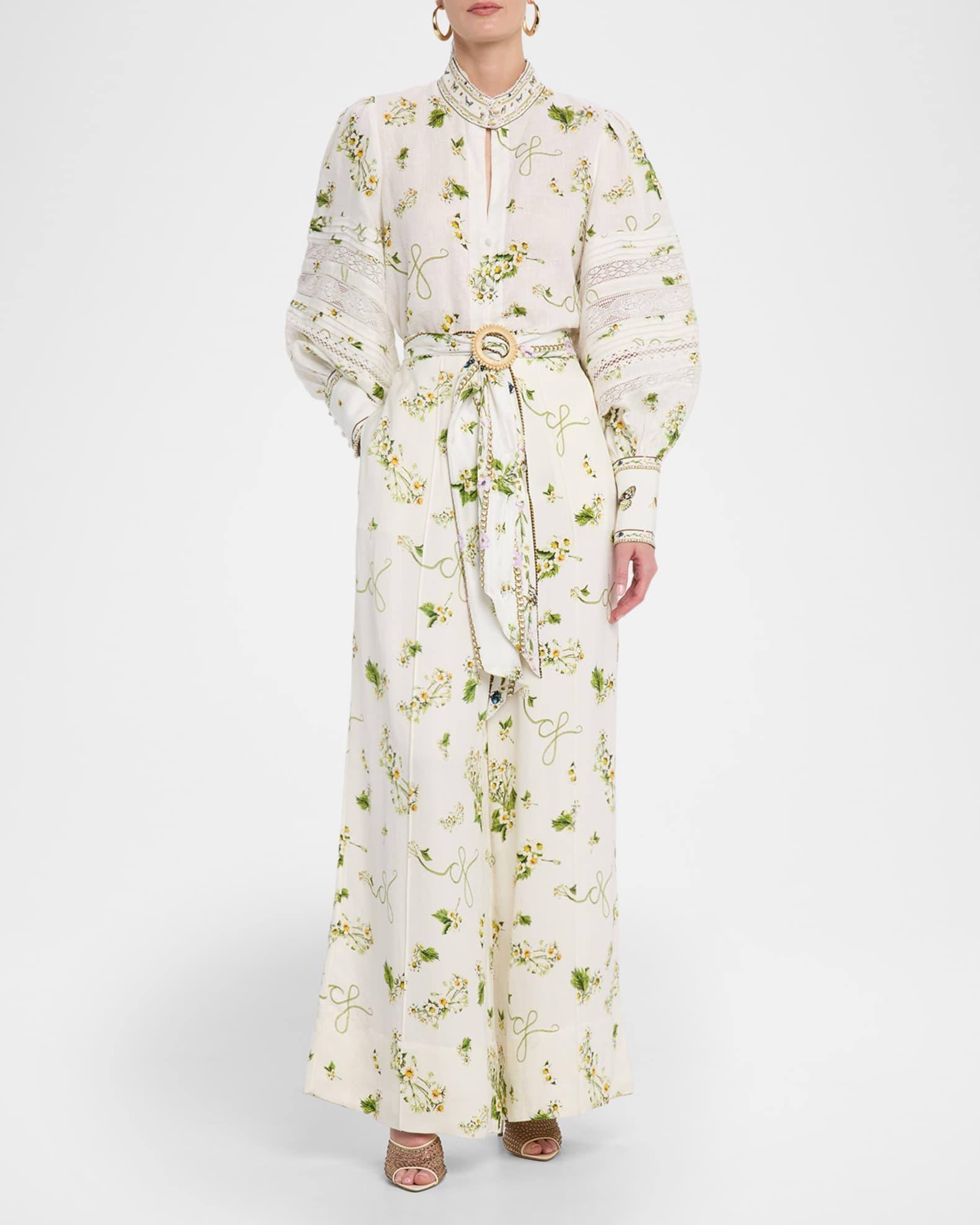 Botanical Utopia Tuck Front Shorts Product Image