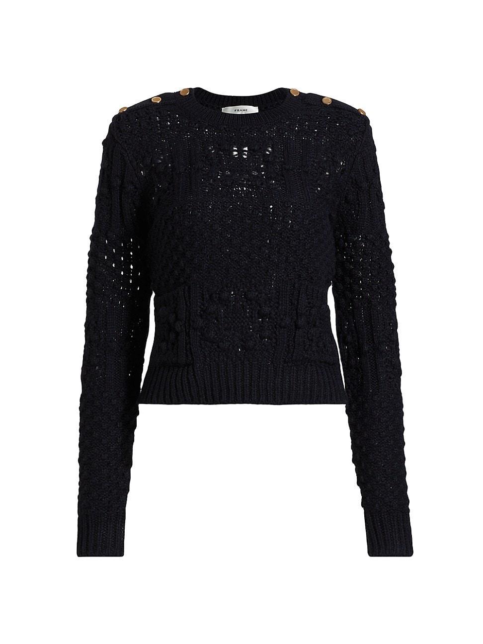 Womens Patch Pocket Sweater Product Image