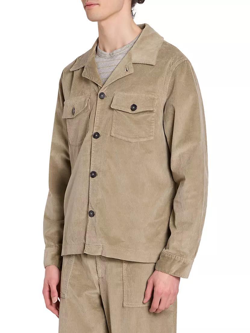 Aylan Cotton Corduroy Overshirt Product Image