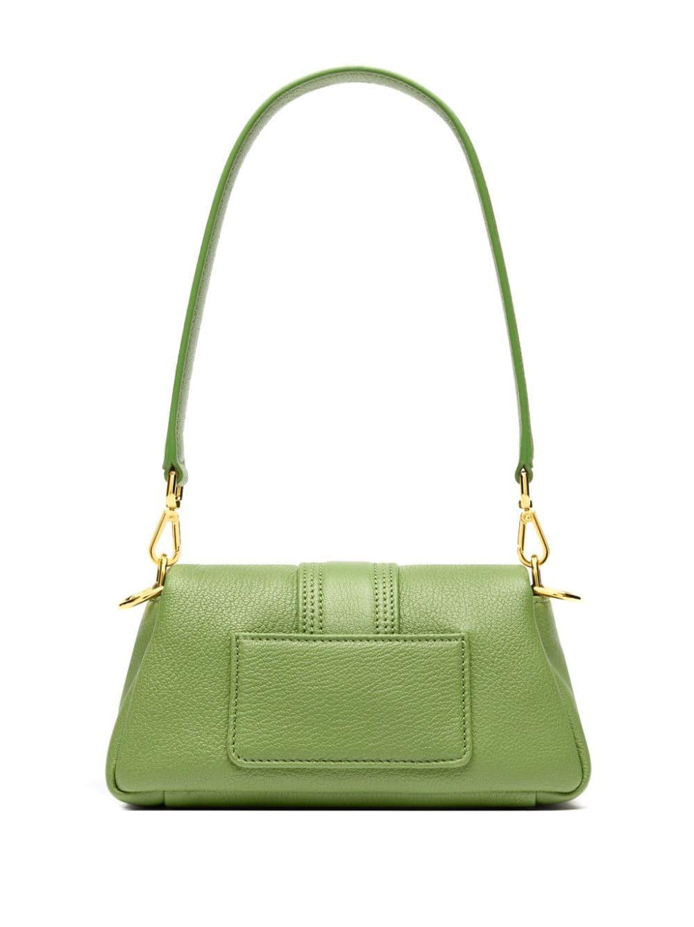 JACQUEMUS Le Petit Bambimou Leather Shoulder Bag In Green Product Image