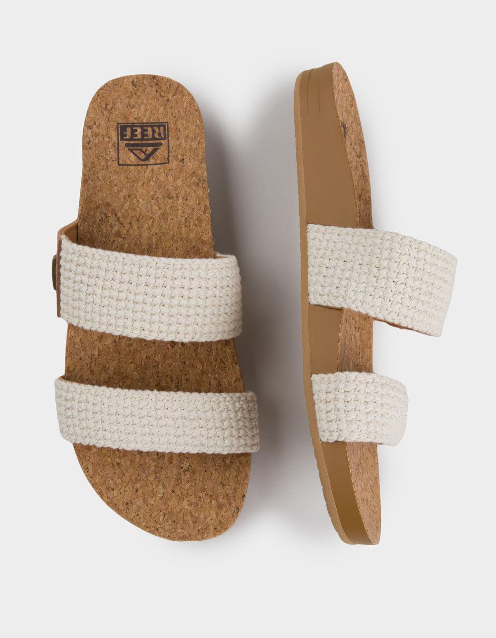 REEF Cushion Vista 2 Band Womens Sandals Product Image