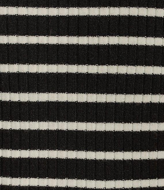 GB Off-The-Shoulder Striped Midi Dress Product Image