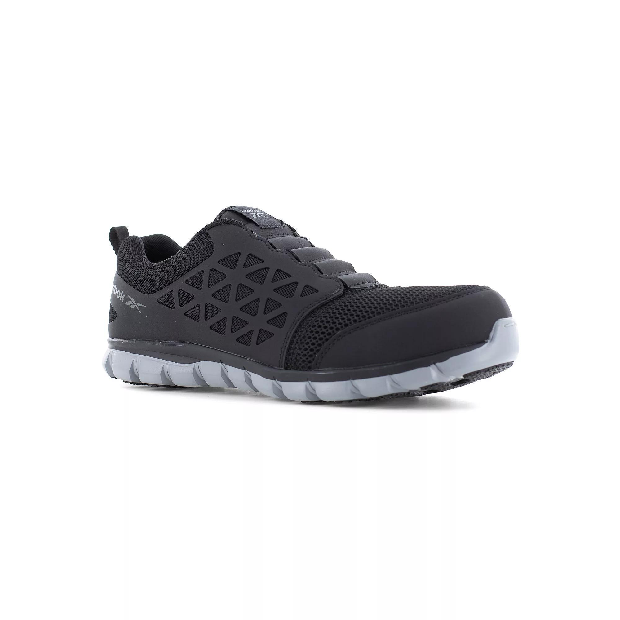 Reebok Sublite Cushion Work Men's Slip-on Composite-Toe Shoes,  Product Image