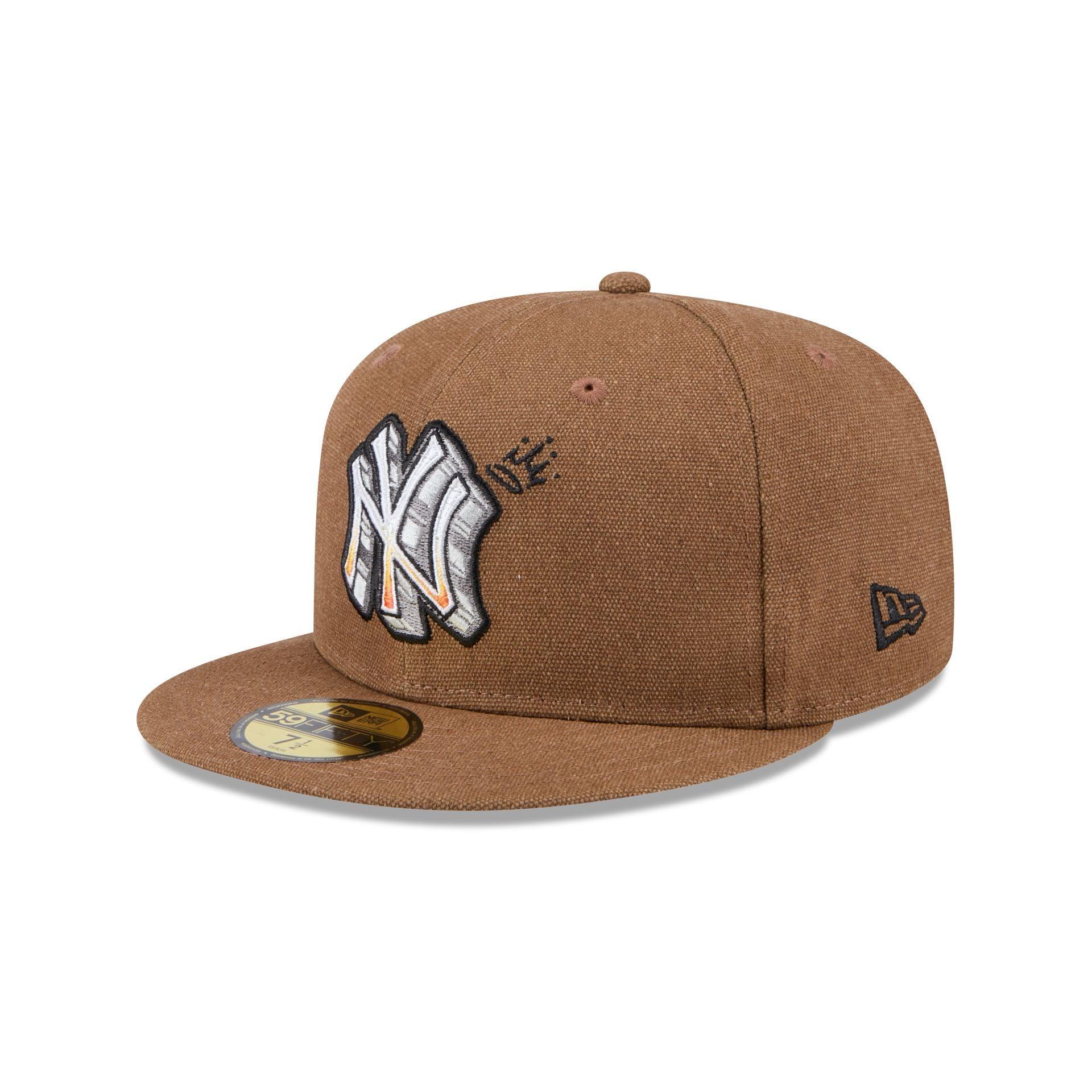 New York Yankees Logo Scribble 59FIFTY Fitted Hat Male Product Image