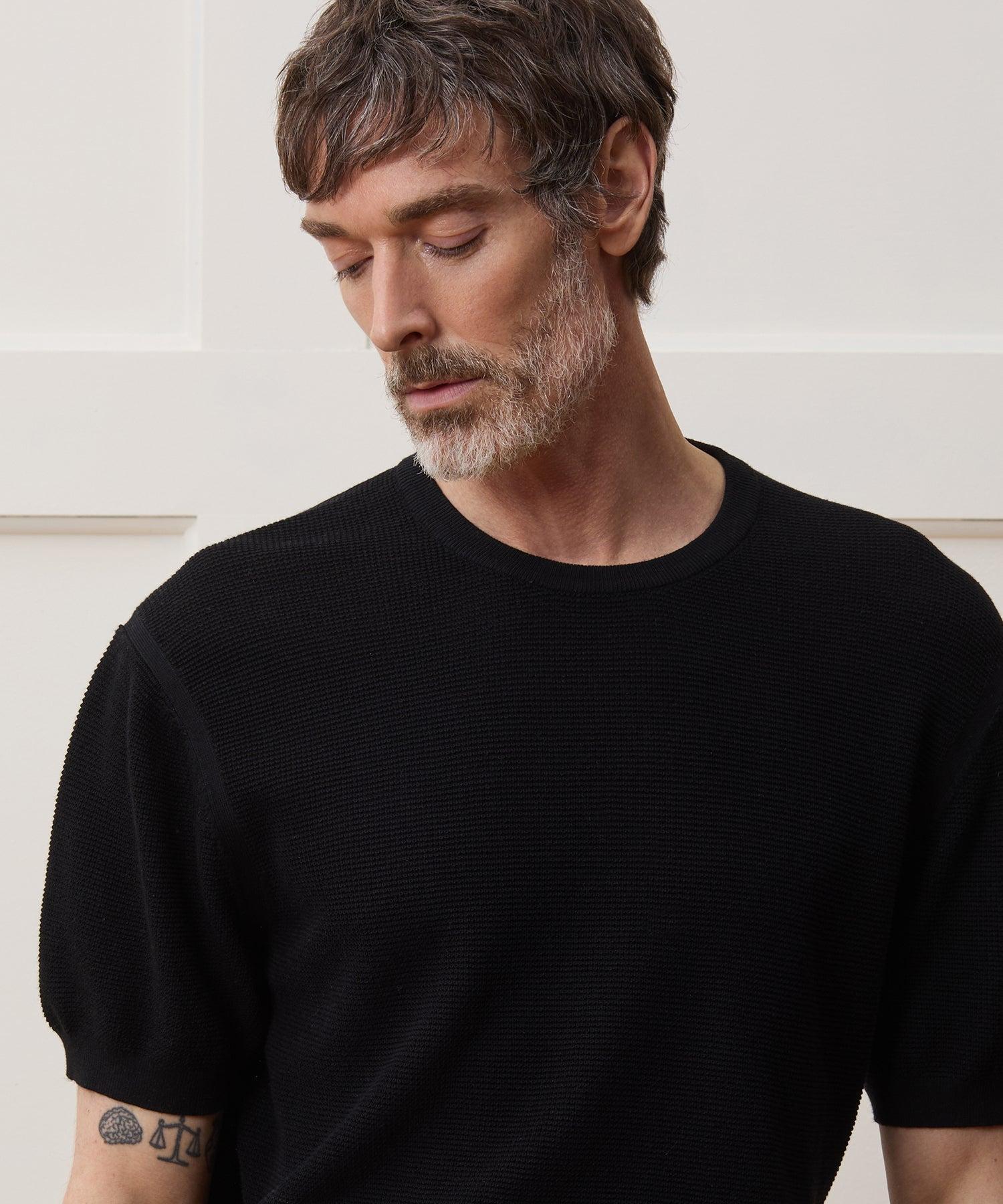 Vista Crewneck Sweater Tee Product Image