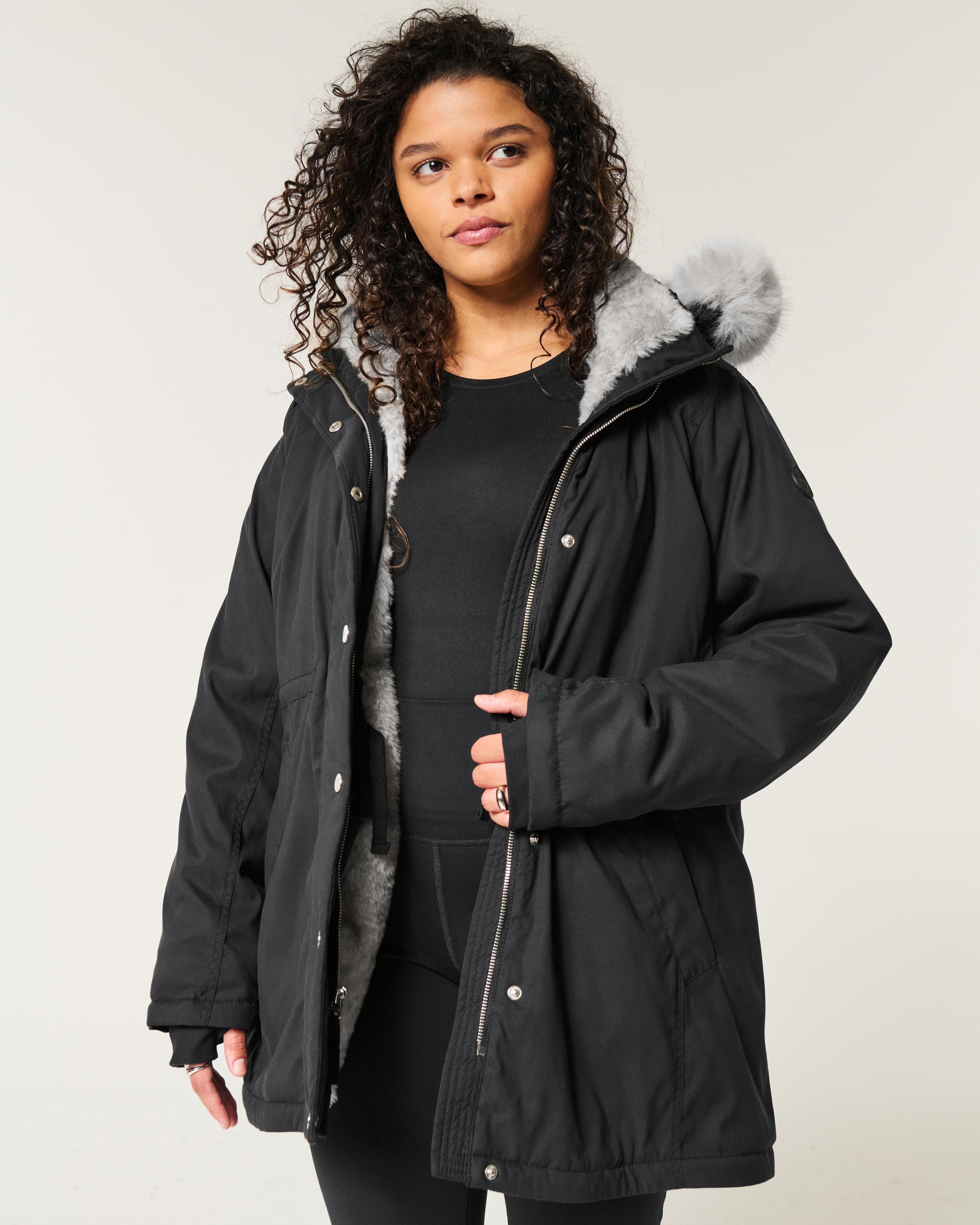 Faux Fur-Lined Parka Product Image