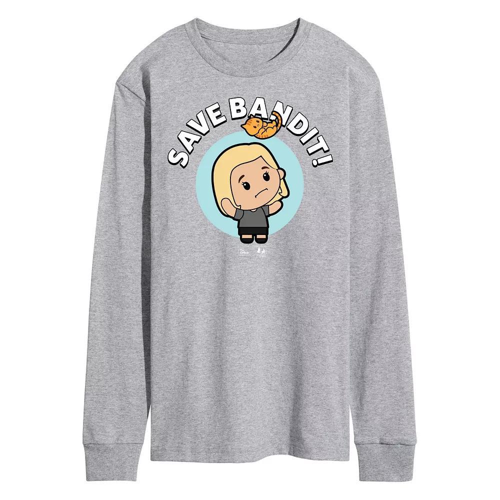 Men's The Office Save Bandit Long Sleeve,  Product Image