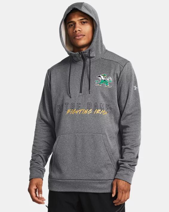 Men's Armour Fleece® Collegiate ½ Zip Hoodie Product Image