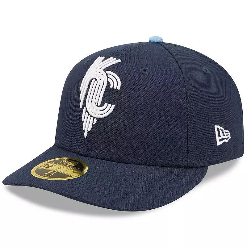 Men's New Era Navy Kansas City Royals 2022 City Connect Low Profile 59FIFTY Fitted Hat,  Product Image
