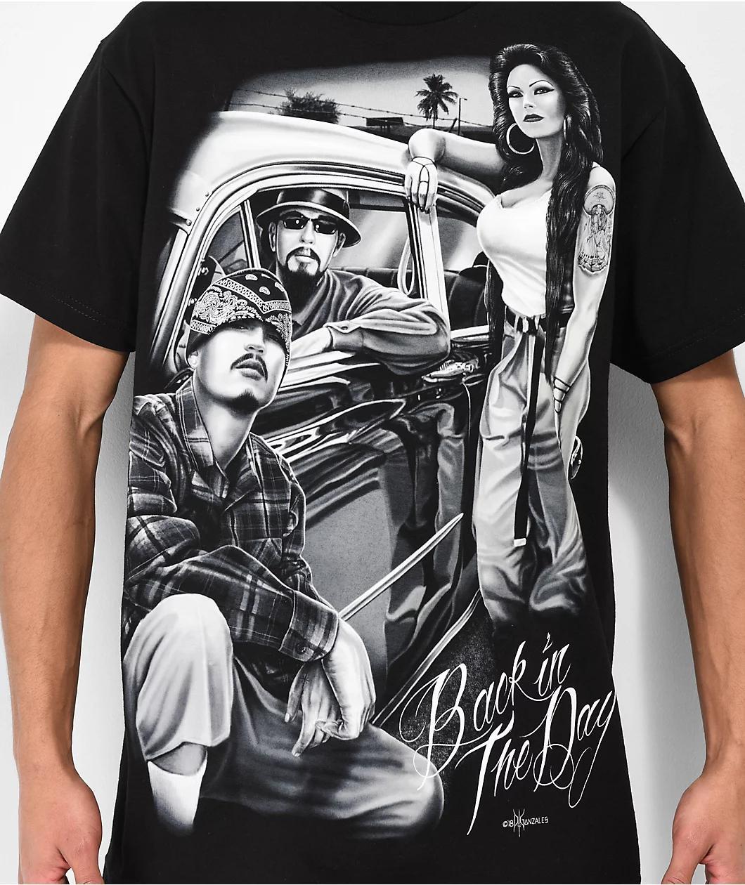 DGA Back In The Day Black T-Shirt Product Image