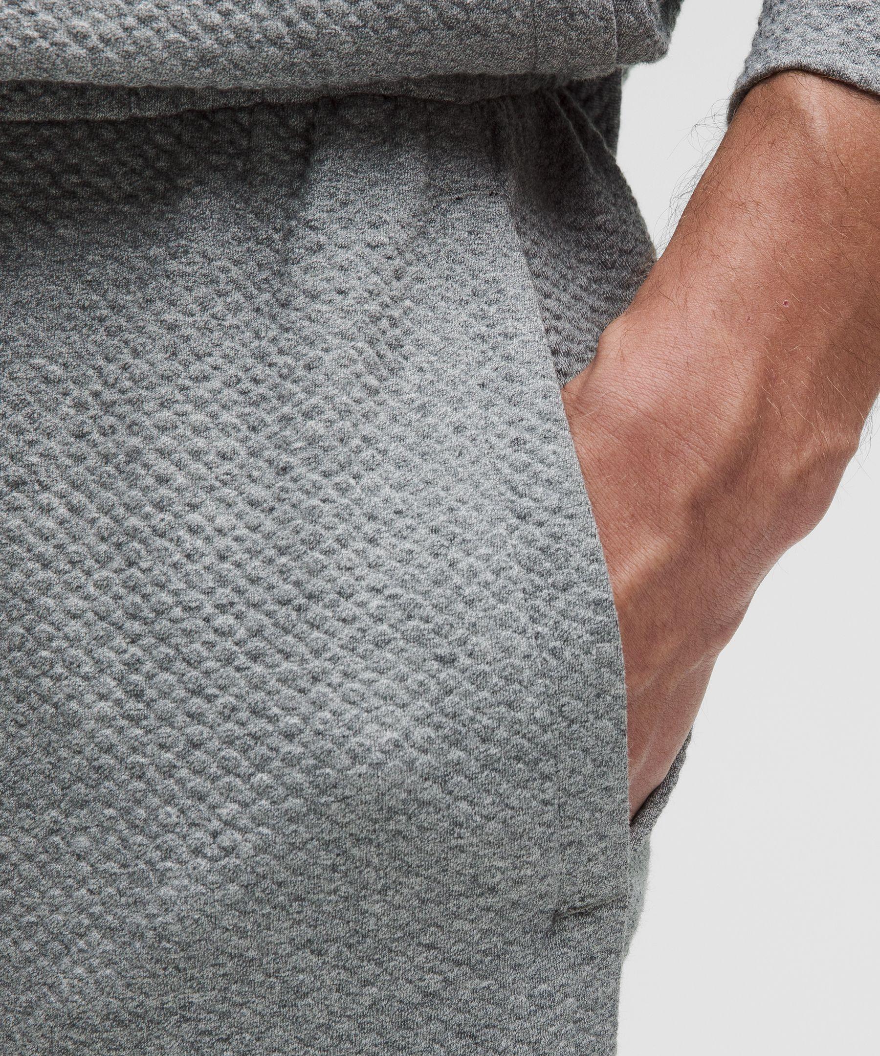 Textured Double-Knit Cotton Jogger *Shorter Product Image