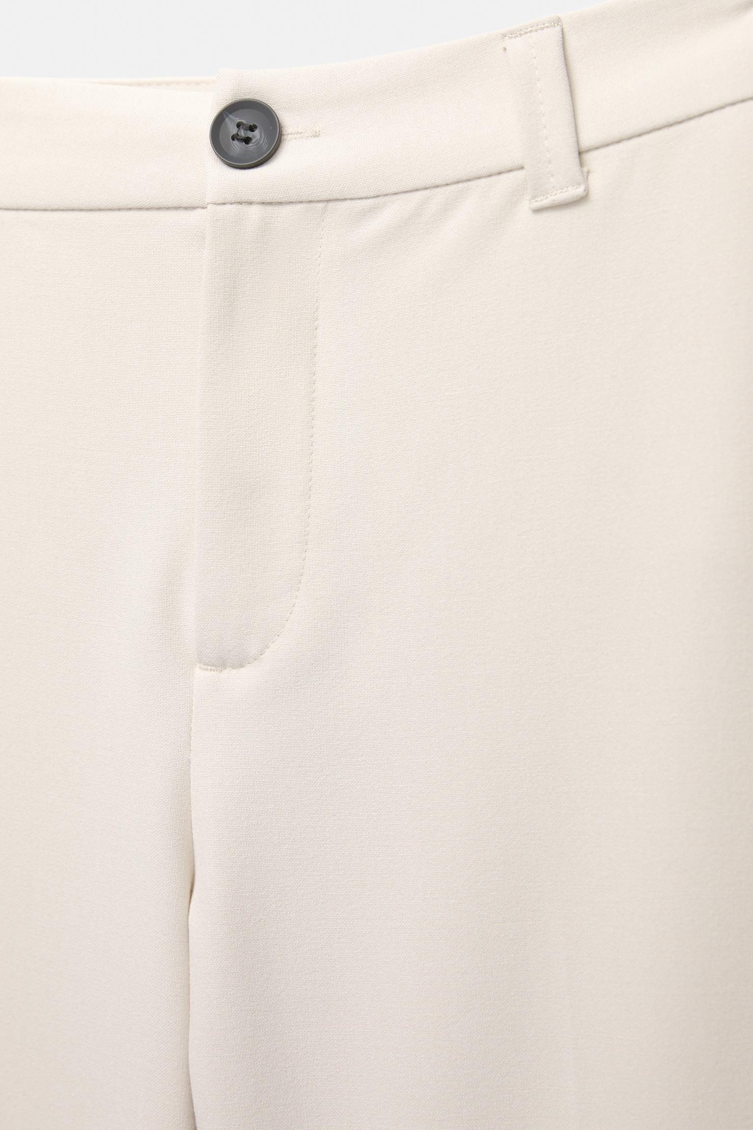 Straight-leg smart pants Product Image