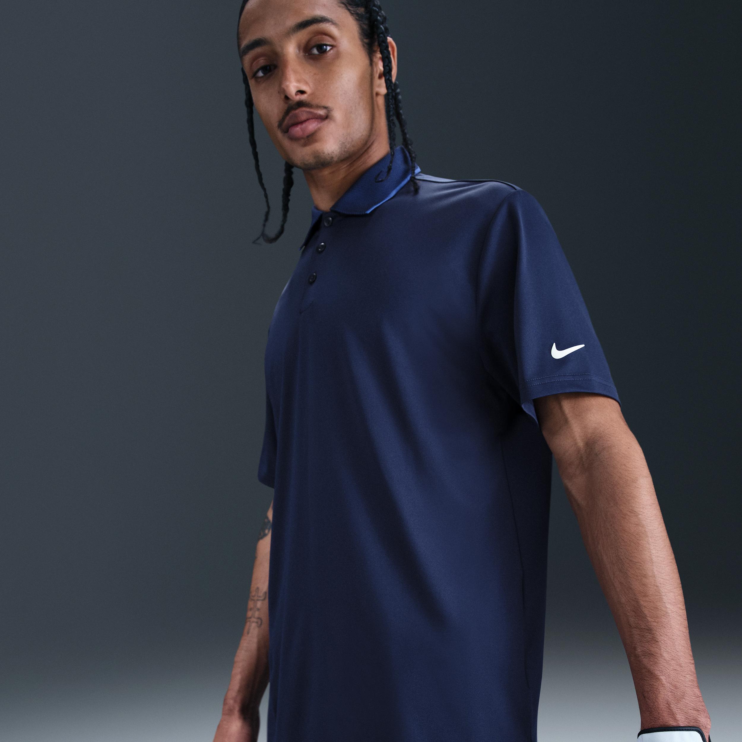 Nike Mens Tour Dri-FIT Golf Polo | IB1455-010 Product Image