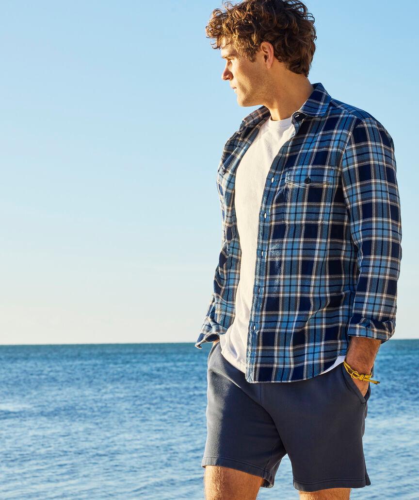 Cutwater Plaid Twill Utility Shirt Product Image