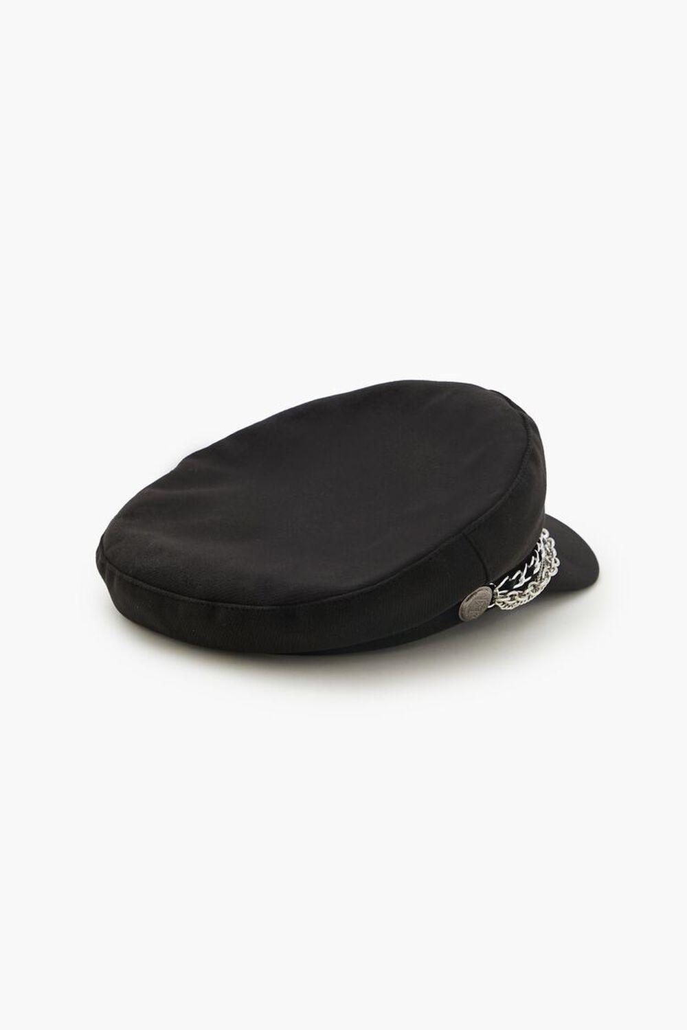 Tiered Chain-Trim Cabbie Hat | Forever 21 Product Image