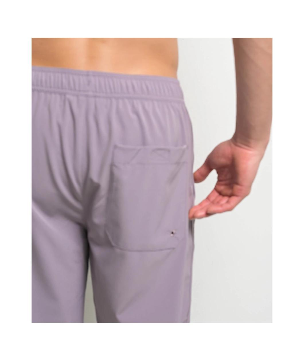 Dravus All Terrain Eggplant Board Shorts Product Image