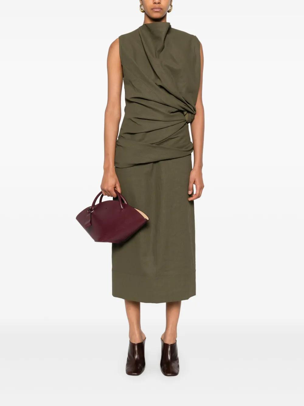 draped maxi dress Product Image