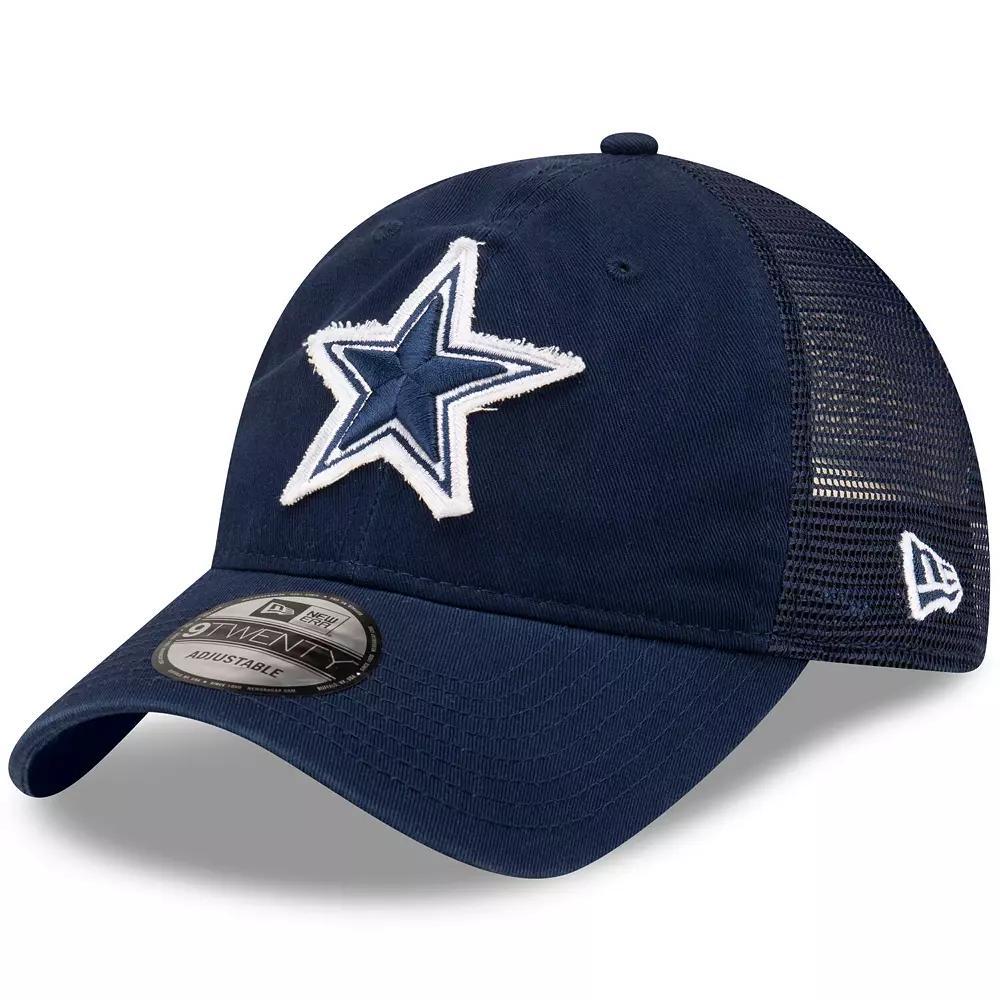 Men's New Era Navy Dallas Cowboys Game Day 9TWENTY Adjustable Trucker Hat, Blue Product Image