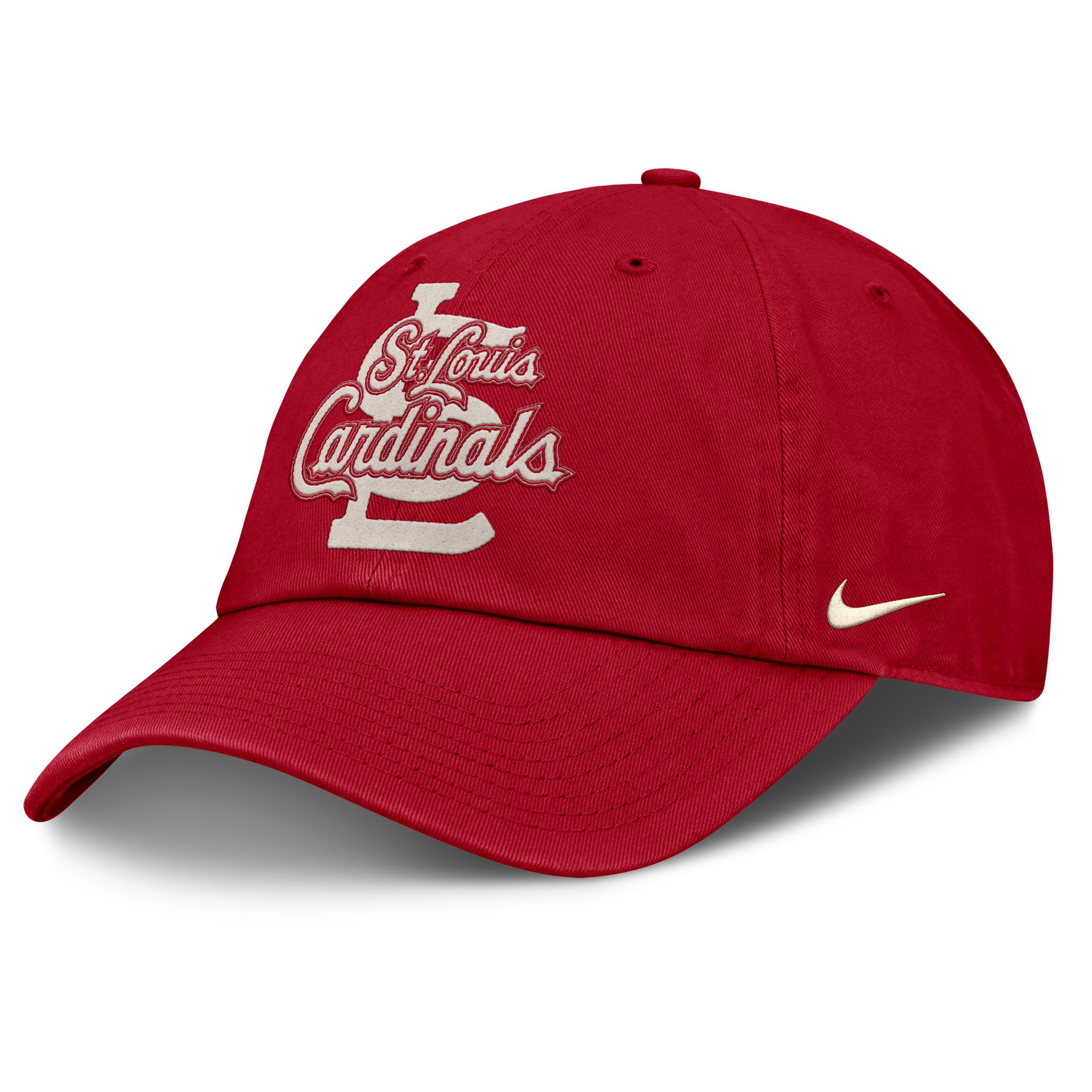 St. Louis Cardinals Statement Club Mens Nike Mens MLB Adjustable Hat | NB016DLSCN-WYM Product Image
