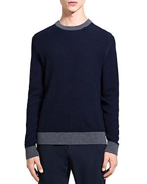 Theory Maden Contrast Trim Crewneck Sweater Product Image