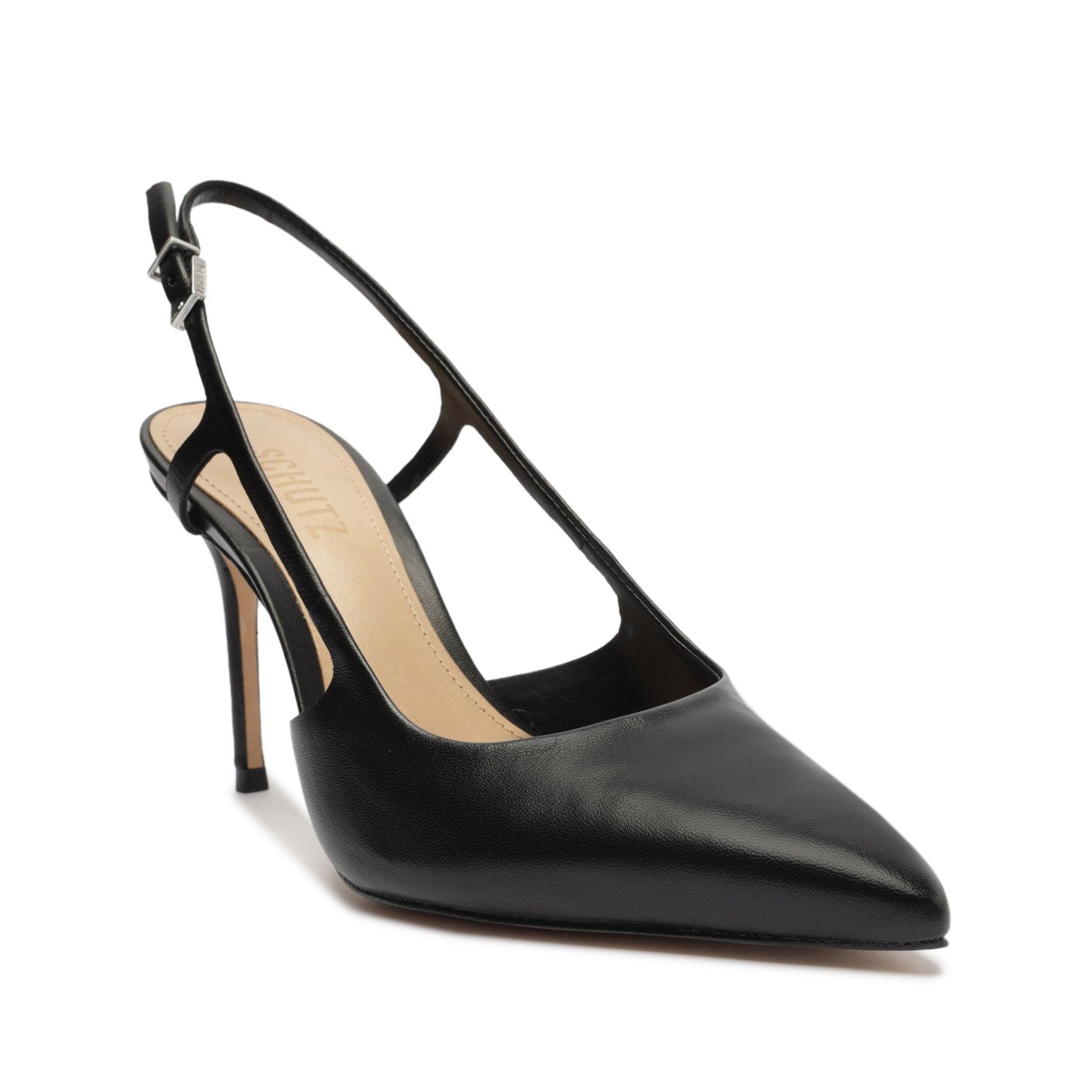 Boris Mid Nappa Leather Pump Female Product Image