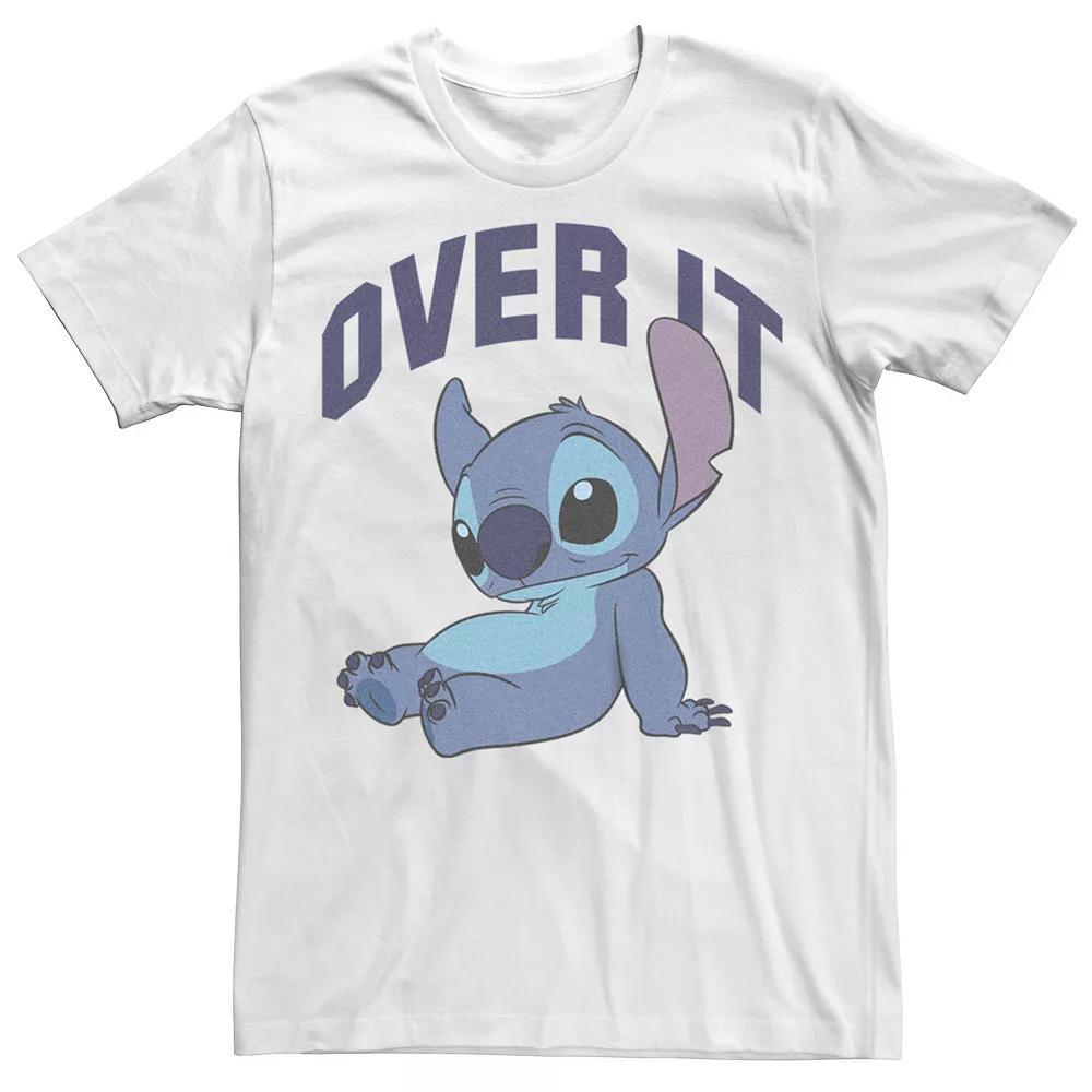 Disney's Lilo & Stitch Over It Stitch Juniors' Boyfriend Graphic Tee, Women's,  Product Image