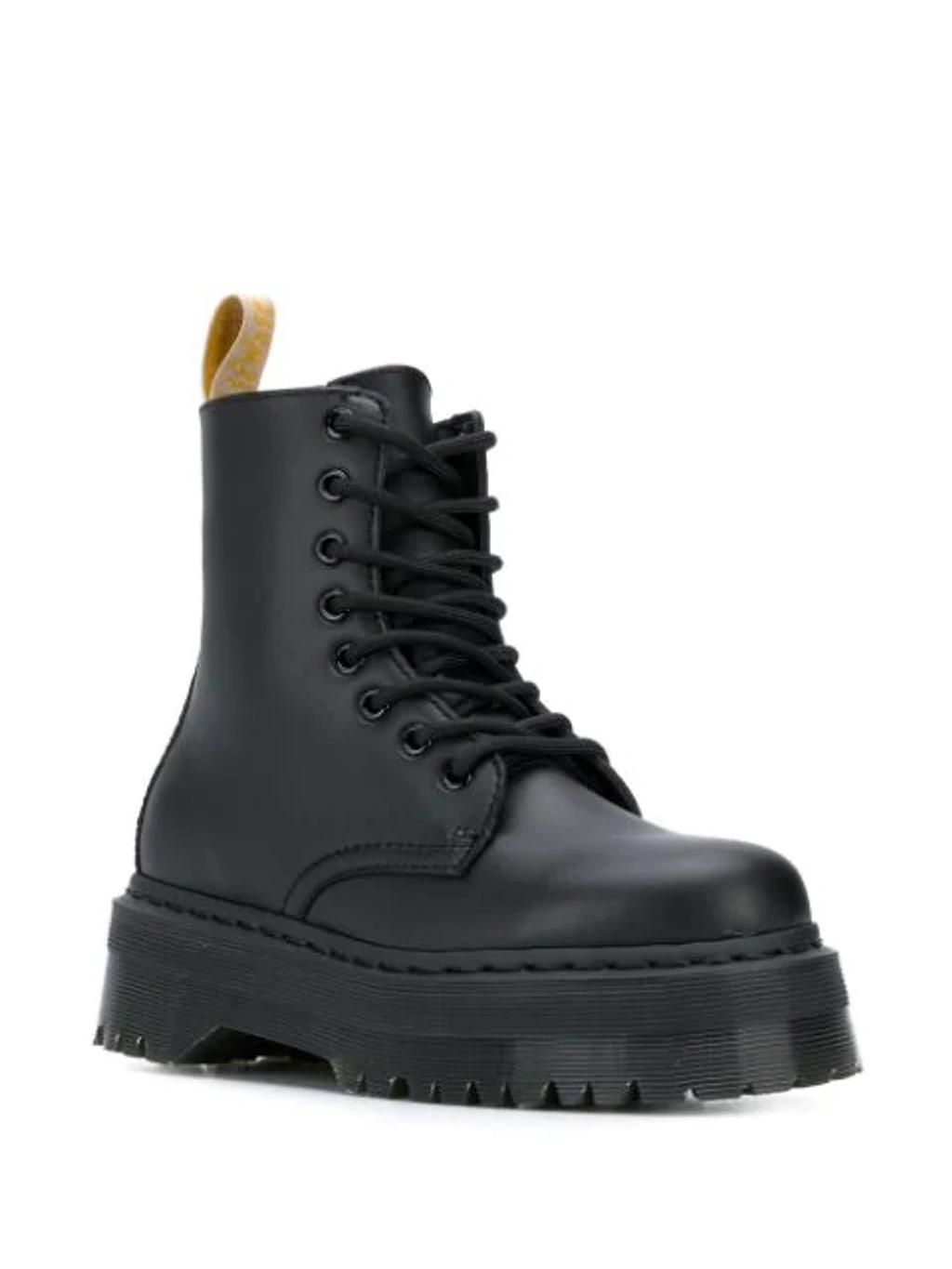 DR. MARTENS' Black Vegan Jadon Ii Mono Boots Product Image