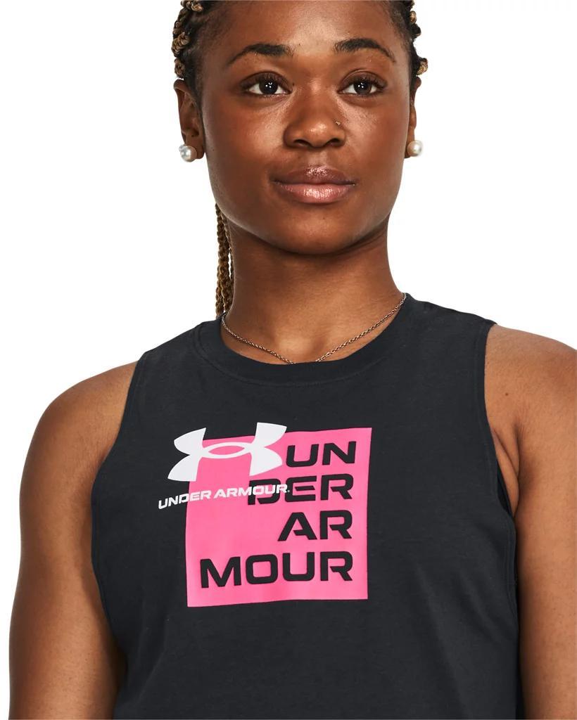 Women's UA Stacked Box Muscle Tank Product Image