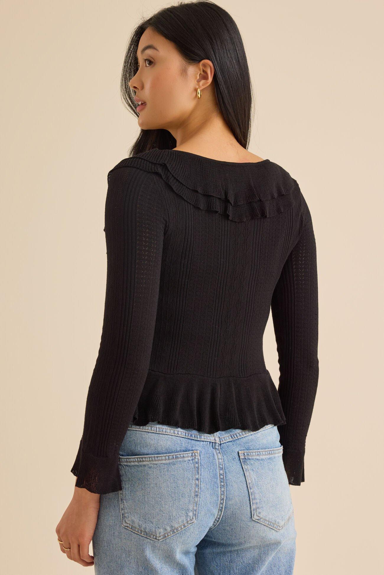 Lorelei Ruffle Tie-Front Top Product Image