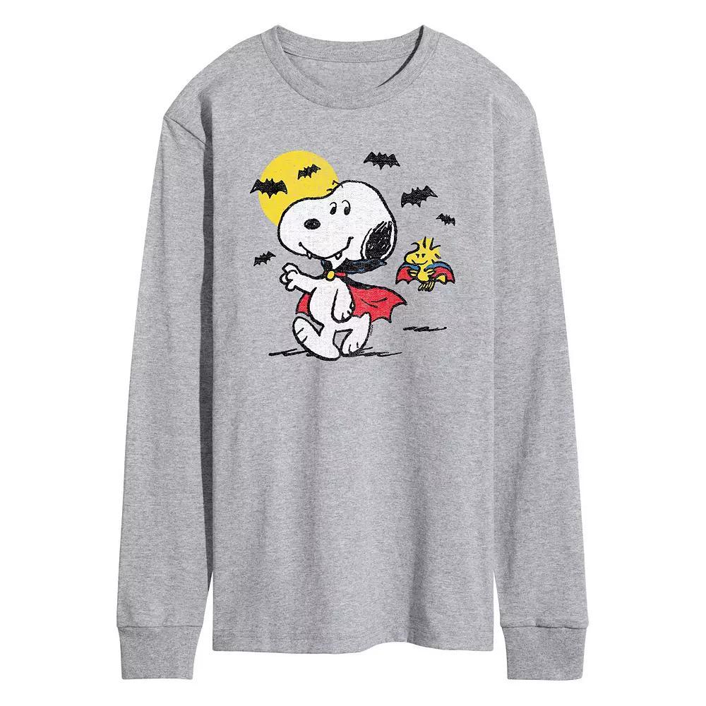 Men's Peanuts Vampire Snoopy Tee, Size: XXL, Gray Product Image