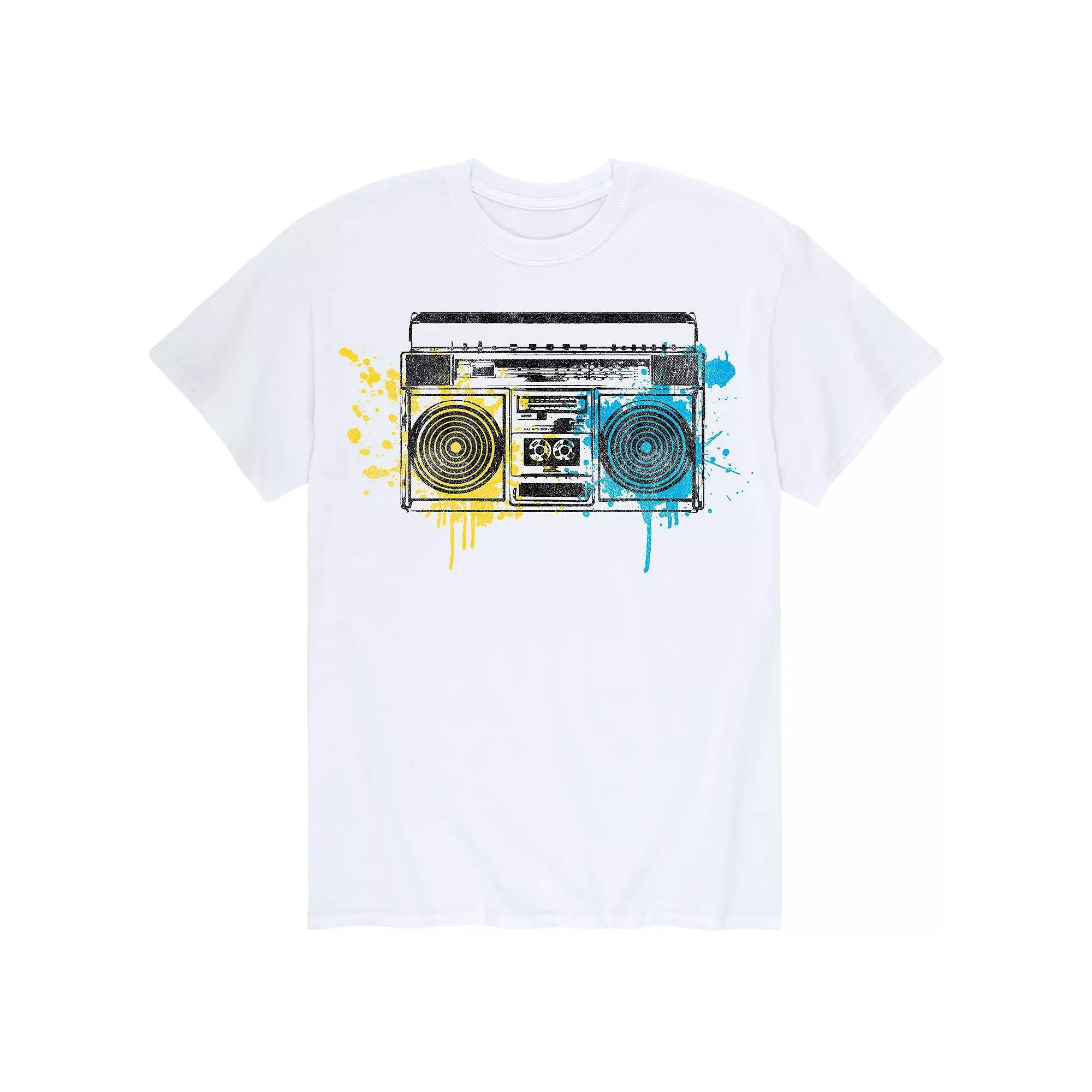Men's Vintage Boom Box Tee,  Product Image