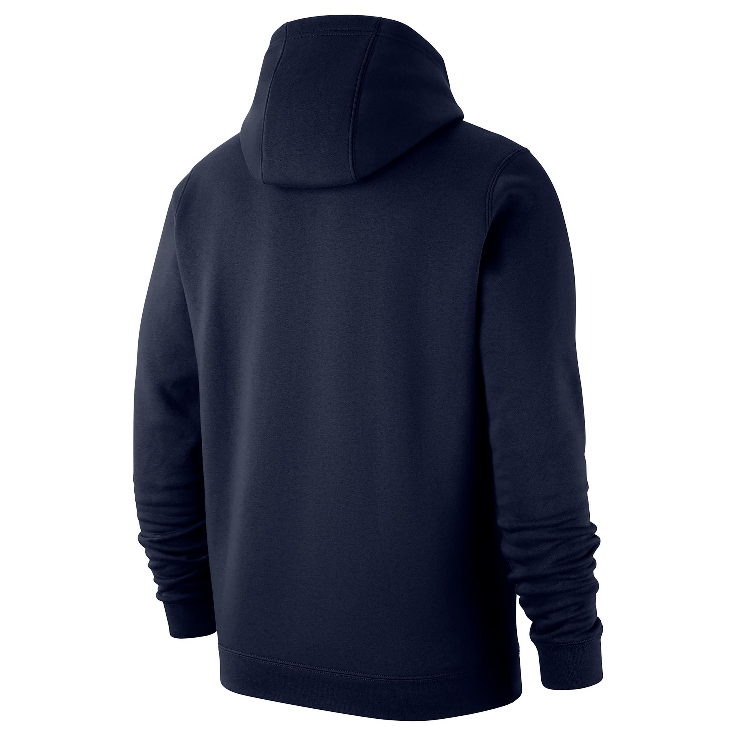 Paris Saint-Germain Club Nike Men's Soccer Fleece Pullover Hoodie Product Image
