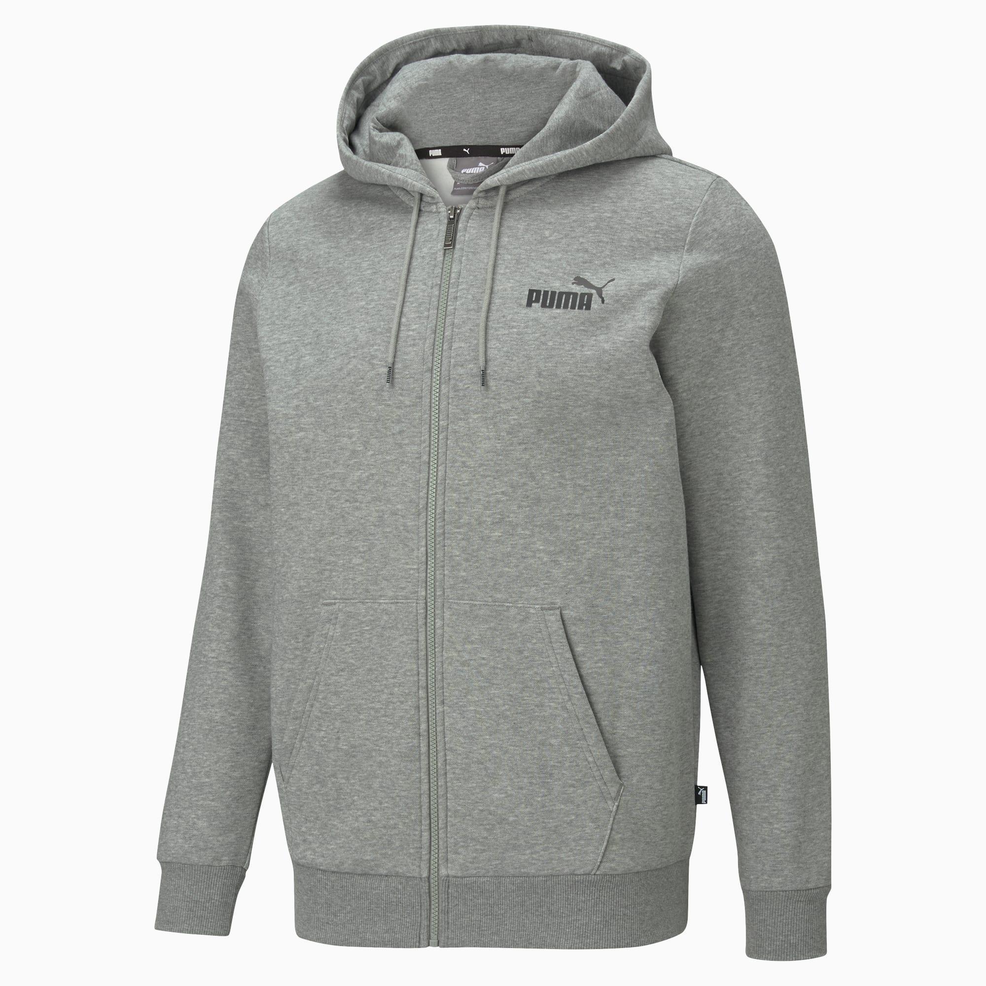 Essentials Full-Zip Logo Hoodie Men Product Image