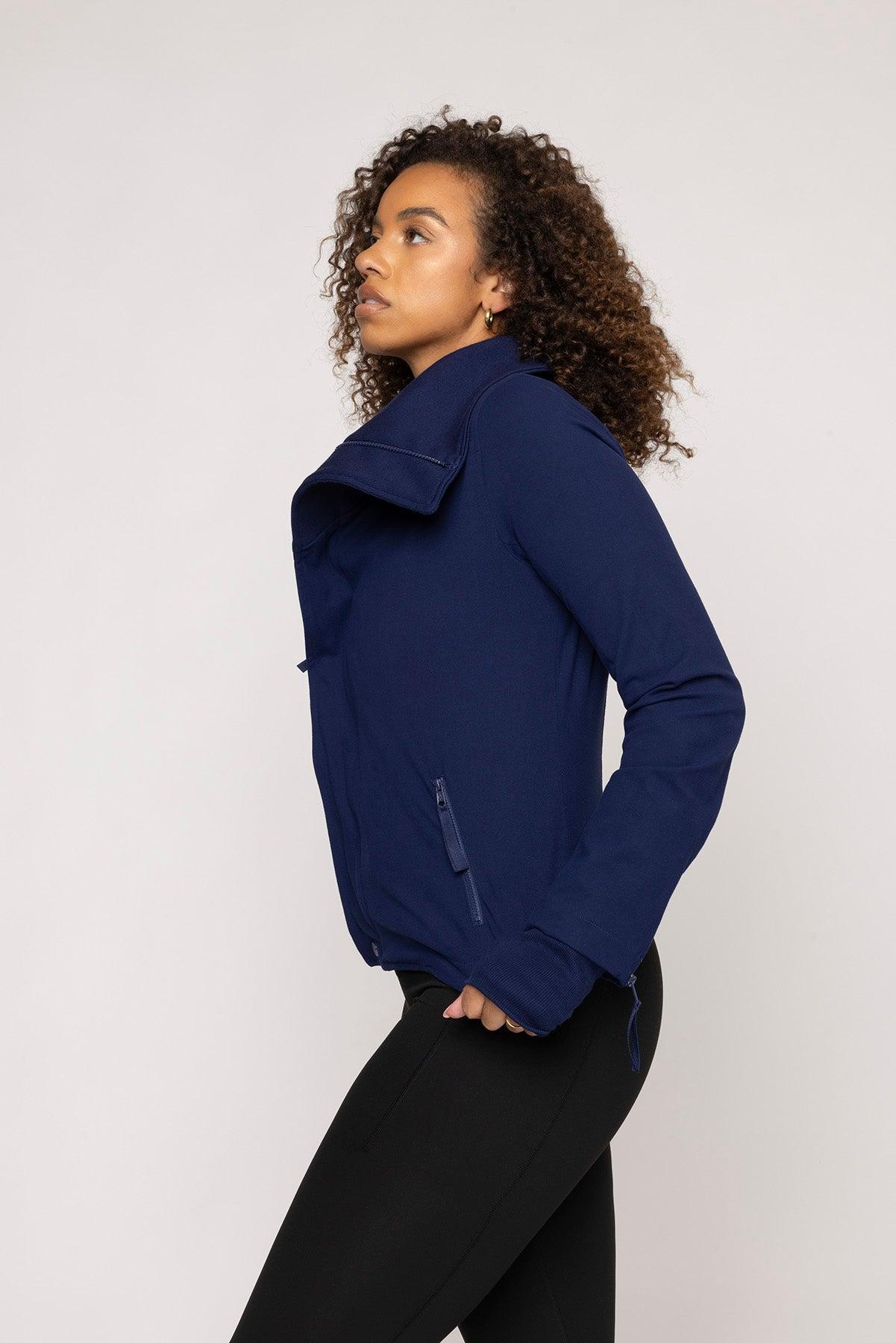 Heart Racer Moto Jacket - True Blue Product Image