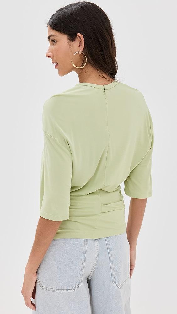 Christopher Esber Side Cowl Waist Tee | Shopbop Product Image