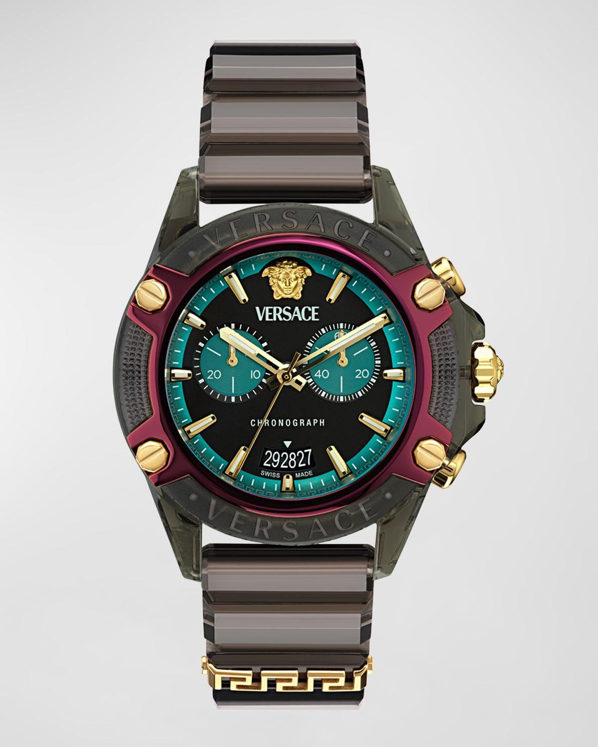 Mens Icon Active Silicone Chronograph Watch/44MM Product Image