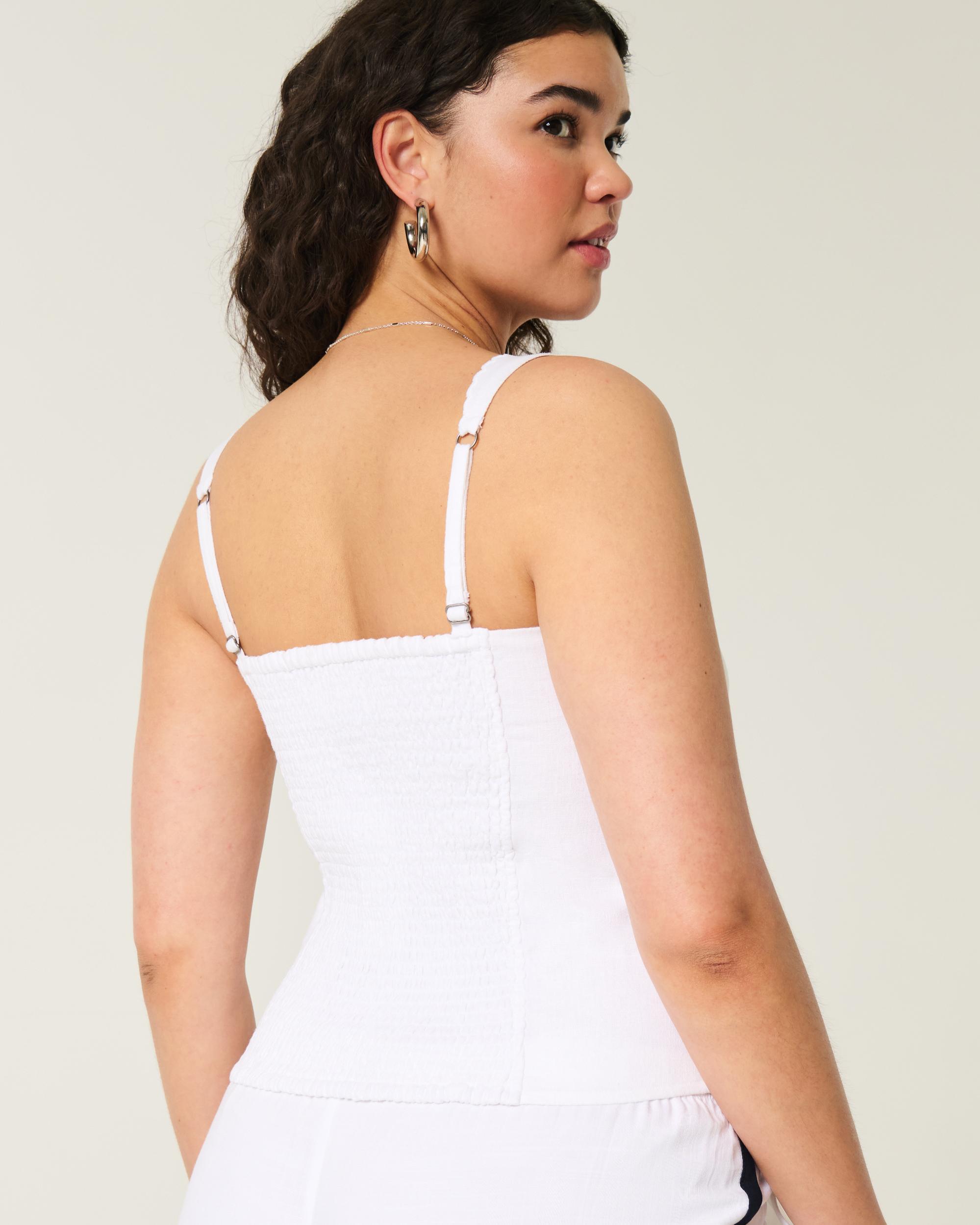 Linen Blend Button-Through Top Product Image