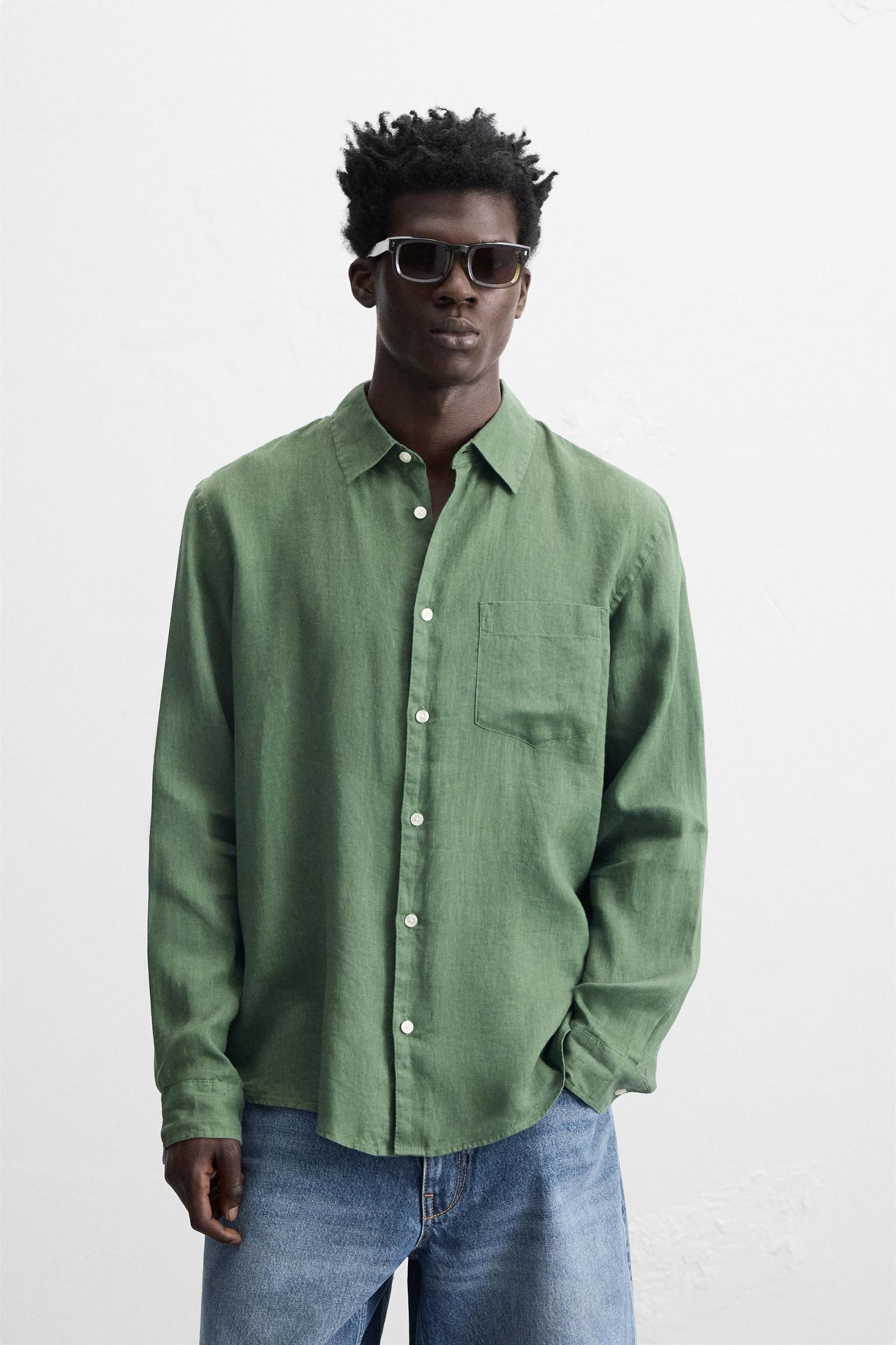 100% LINEN SHIRT Product Image