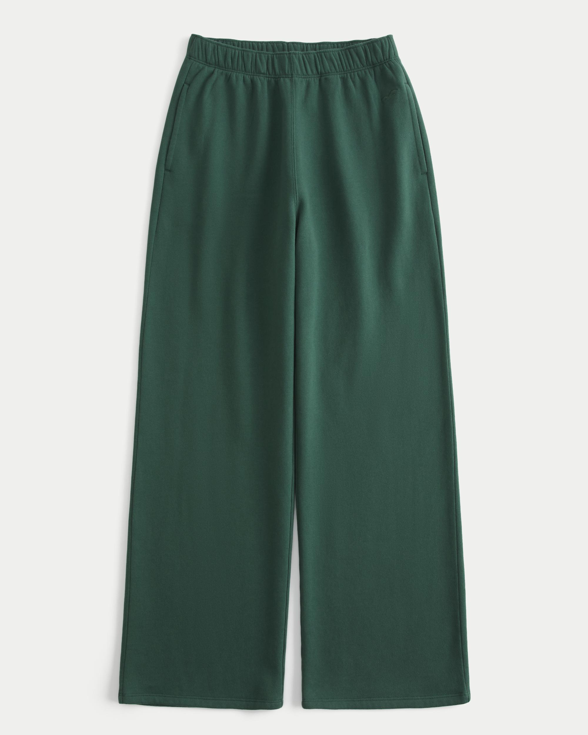 Hollister Feel Good Fleece Wide-Leg Pants Product Image