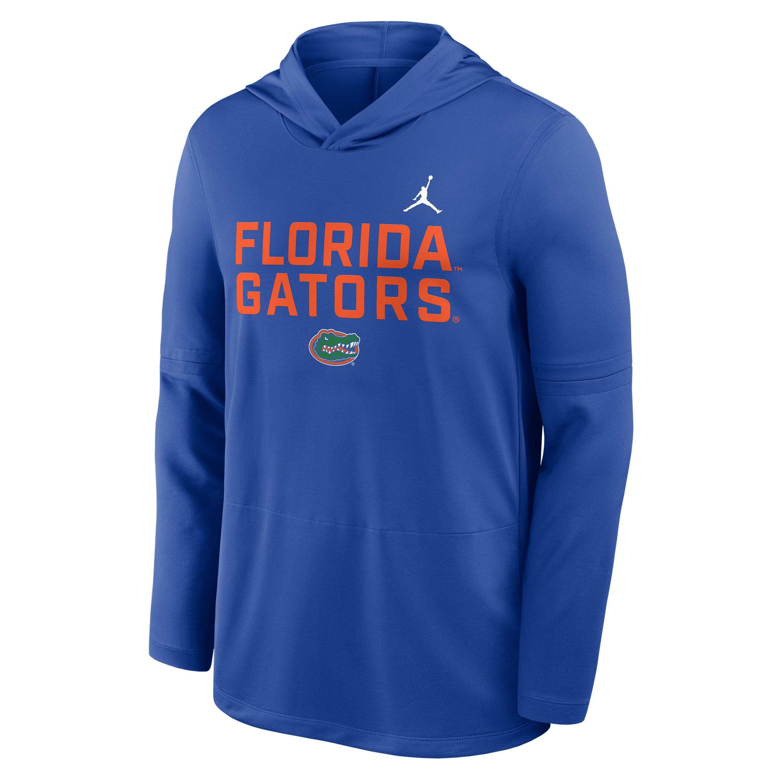 Mens Florida Sideline Jordan Brand Dri-FIT College Long-Sleeve Hooded Top | 0JB94EVUFN-7XL Product Image